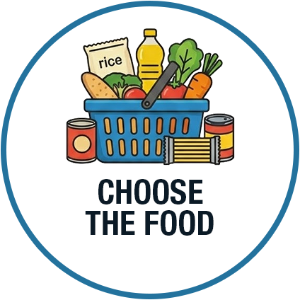 Choose the food